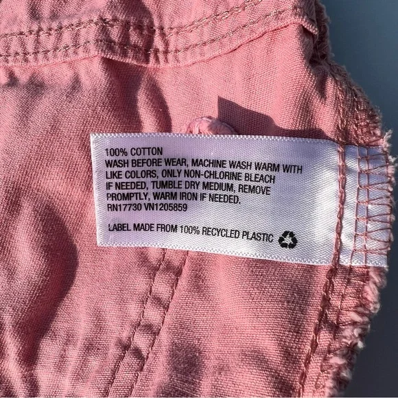 Cat & Jack Pink and Gray Elastic Waist Shorts - Picture 5 of 5